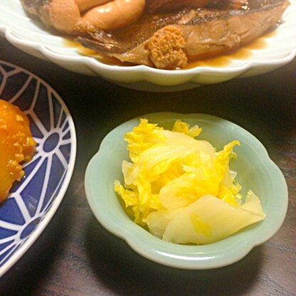 晩ご飯に作りました♡簡単で助かりました♡箸休めにピッタリです(*^^*)レシピどうもありがとうございます♡